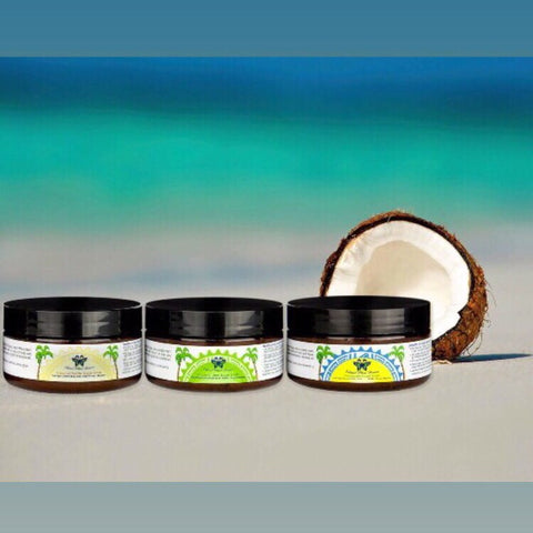 Tongan Coconut Sugar Scrub Set