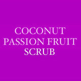 Tongan Coconut Passion Fruit Sugar Scrub