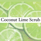 Tongan Coconut Lime Sugar Scrub