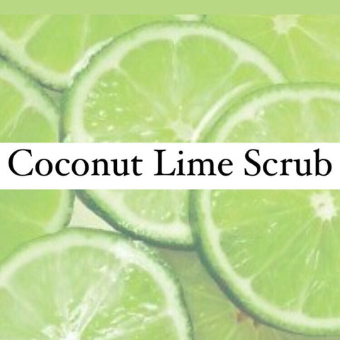 Tongan Coconut Lime Sugar Scrub