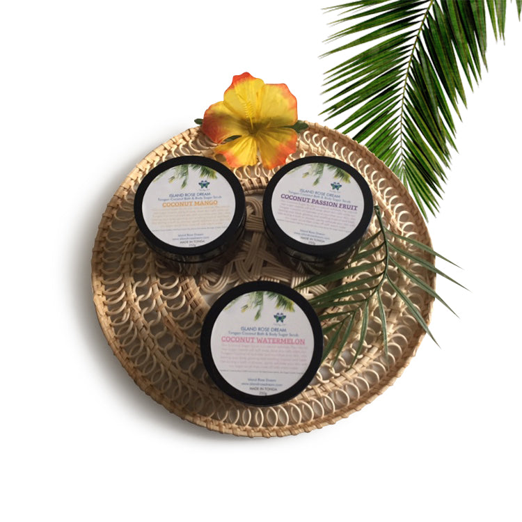 Tongan Fruity Sugar Scrub Set