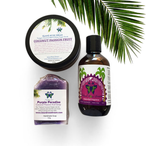 Pamper Pack - Tongan Coconut Passion Fruit